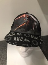 Kylo Ren Star Wars Hat Youth Adjustable Black Snapback Cap Movie