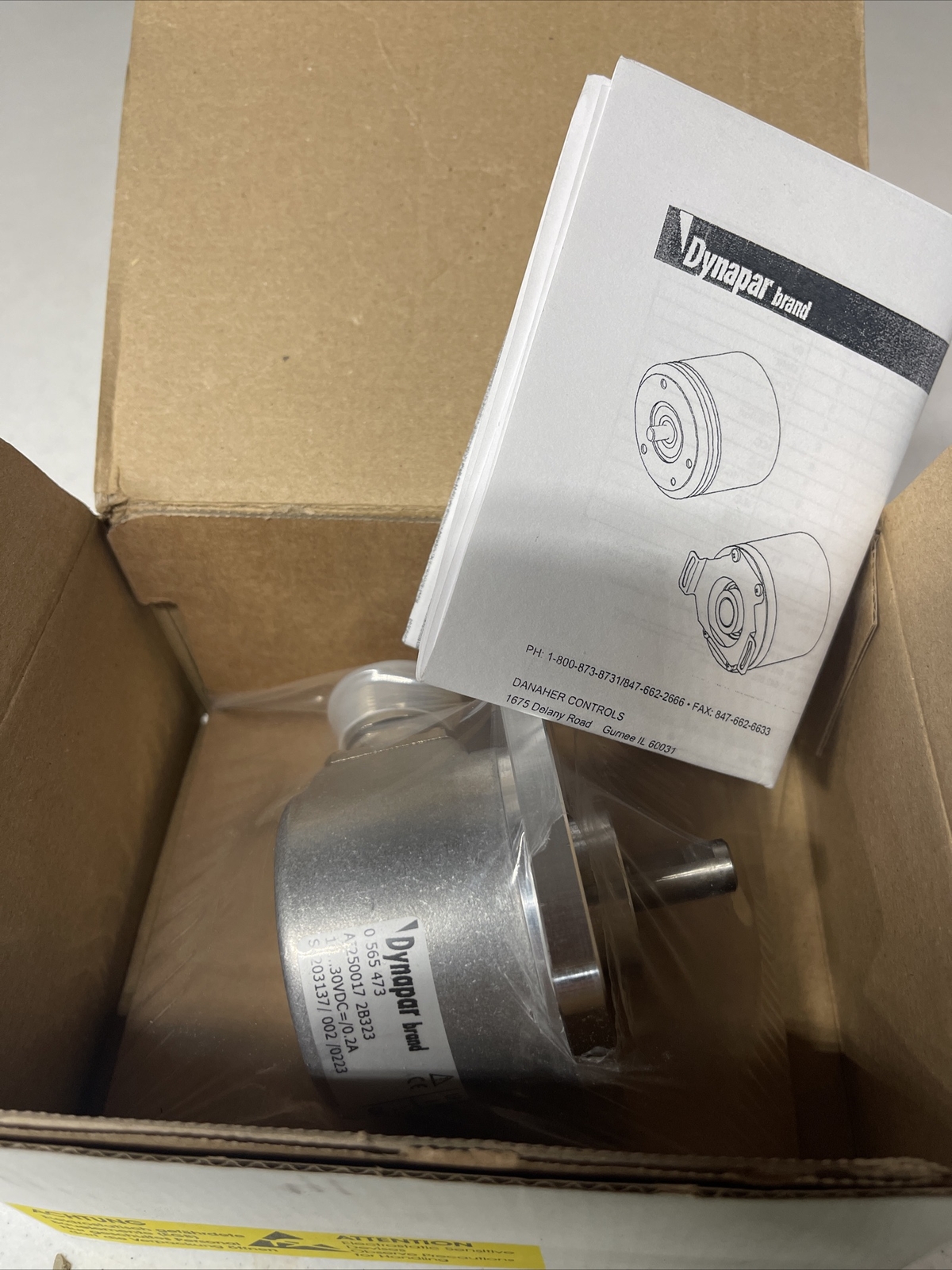 Dynapar AI2500172B323 Absolute Encoder MTS Encoder Brand New Open Box
