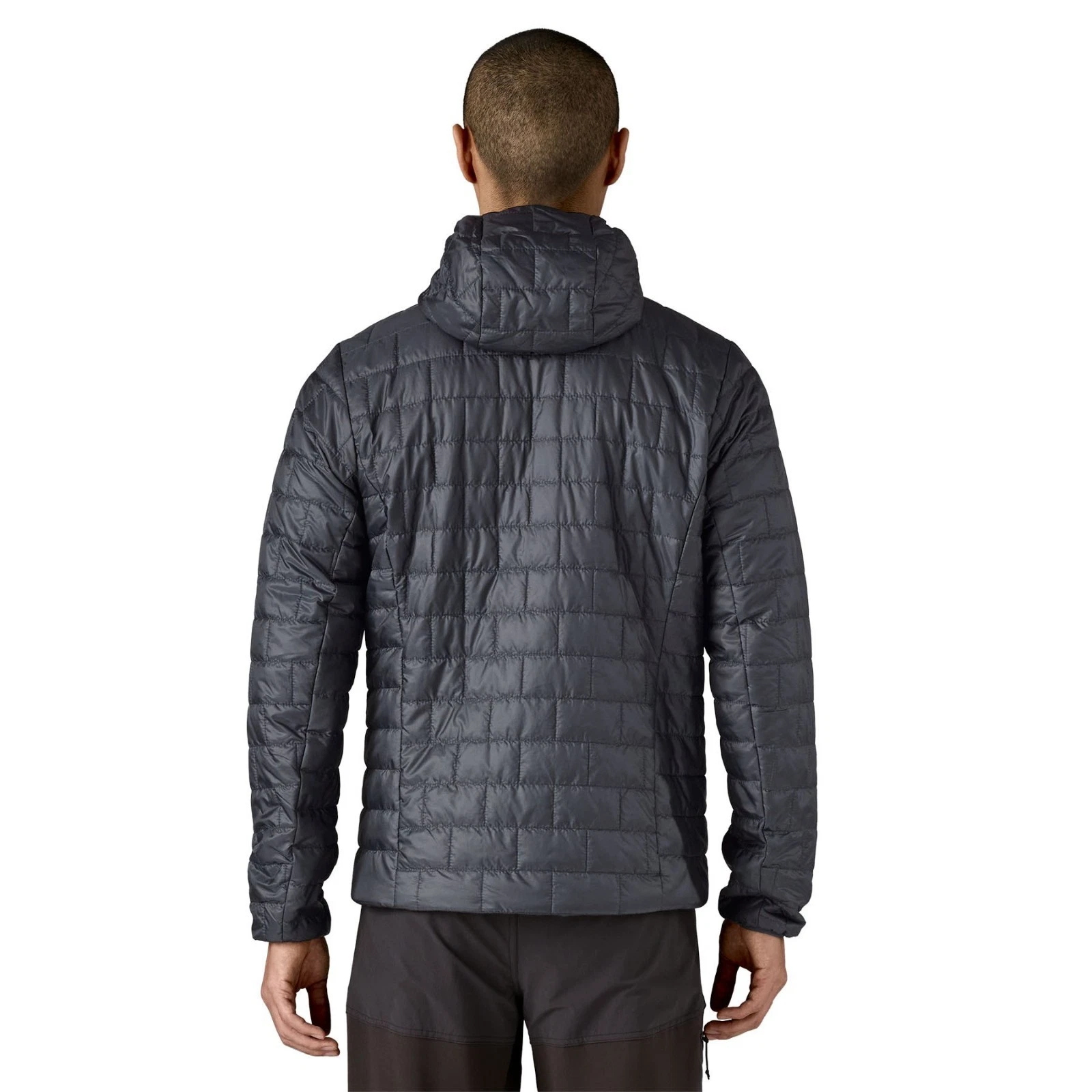 patagonia Nano Puff Insulated Hoody - Men's,Smolder Blue image 10