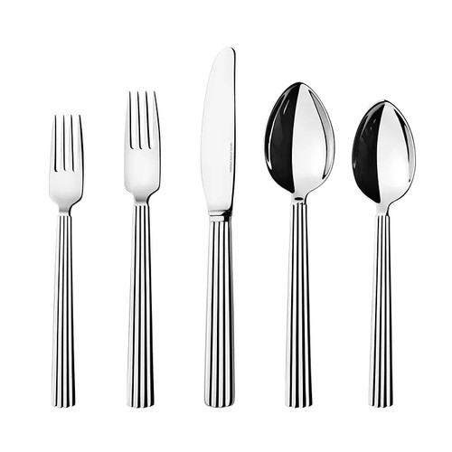 Bernadotte by Georg Jensen Stainless Steel 5 Piece Place Setting - New In Box
