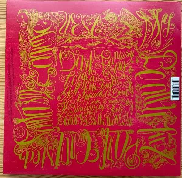 KANYE WEST " MY BEAUTIFUL DARK TWISTED FANTASY " SEALED EURO 3 X LP SET W/POSTER - Image 3 of 3