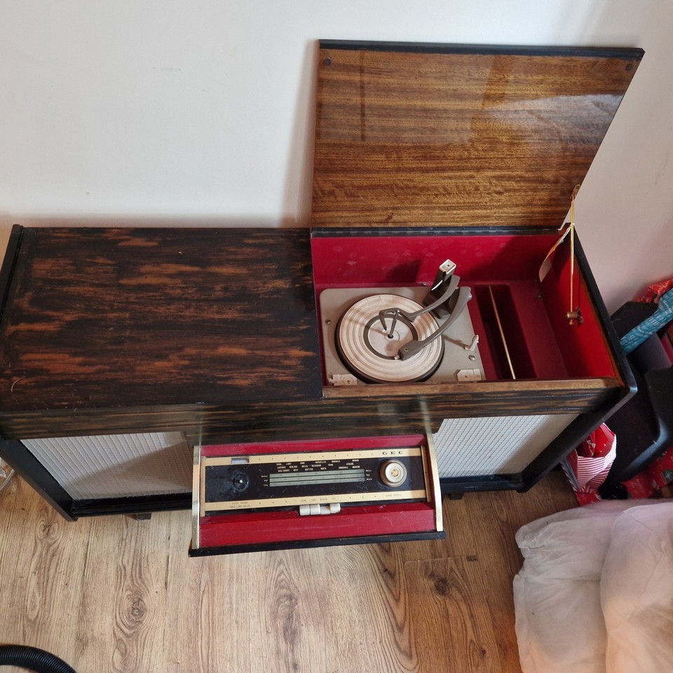 General Electric Co GEC Vintage Valve Radiogram | eBay UK