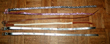 6 Girls Youth Belts sz 4