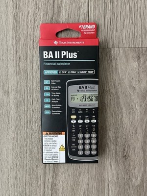 Texas Instruments BA II Plus Financial Calculator , New