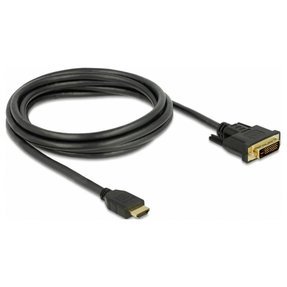 Отсоедините кабель HDMI / DVI от разъема HDMI-A Stecker, DVI-D 24+1 шт. Штекер длиной 2 м