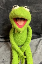 Vintage Kermit the Frog Plush 1976 Fisher-Price Stuffed Animal 850 Muppets