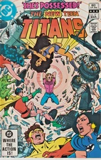 NEW TEEN TITANS #17  FIRST APPEARANCE FRANCES KANE  DC  1982  NICE!!!