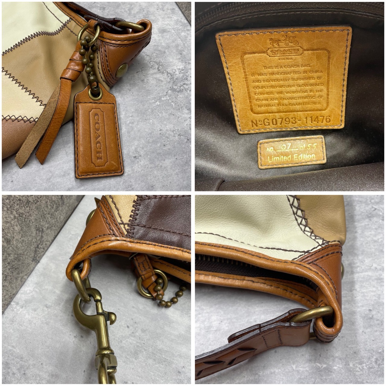 Coach 11476 Vintage Patchwork Bleecker Duffel Bag… - image 11