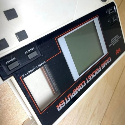 Epoch Game Pocket Computer Console Mahjong Cassette Vintage Used