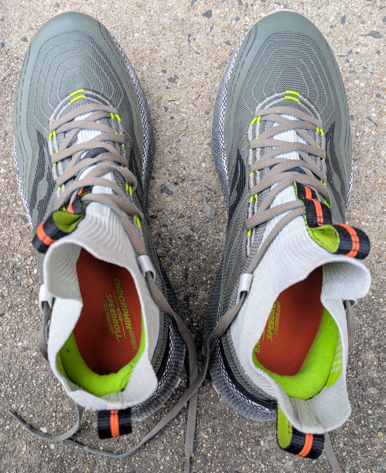 Saucony Endorphin Trail  Shoes Speedroll Tech PWR Trac Soles Men's 13 D Great