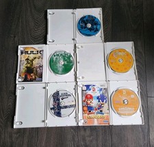 Hulk, Sonic, Super Smash Bros, Mario And Sonic Olympic Games Lot Of 5 Wii Games.