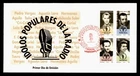 DR WHO 1995 MEXICO FDC POPULAR RADIO PEOPLE BLOCK M76967