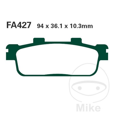 12215 - Compatible with TGB X-MOTION 125 I 12.2 CV, 9KW 1CIL. - BASTIDORES SINTED