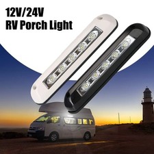 12V/24V RV LED Awning Porch Light Waterproof Motorhome Caravan Van Camper Traile