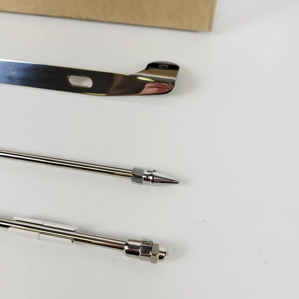 Placa de licença Rivco porta bandeira dupla montada para bandeiras 6x9" FH100 2030-0515 - Imagem 3 de 4