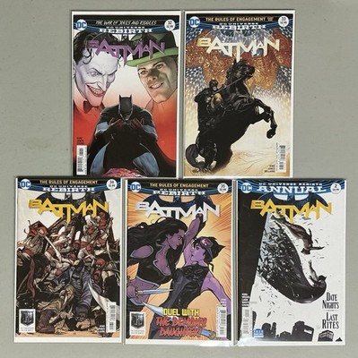  DCU Comic Keys Batman: Rebirth #32 33 34 35 A2 (2017) NM+(9.4-9.8) 