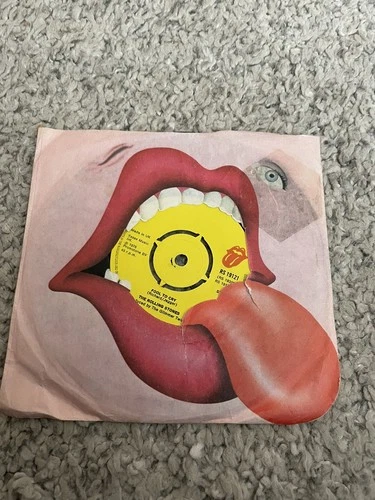 The Rolling Stones - Fool To Cry 7” Black Vinyl Single Rolling Stones Records