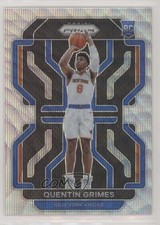 2021-22 Panini Prizm Silver Wave Prizm Quentin Grimes #285 Rookie RC 4g0