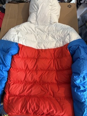 P*e様 NIKE hooded puffer down jacket sky P*e様 NIKE hooded puffer down jacket skyの通販はau PAY マーケット