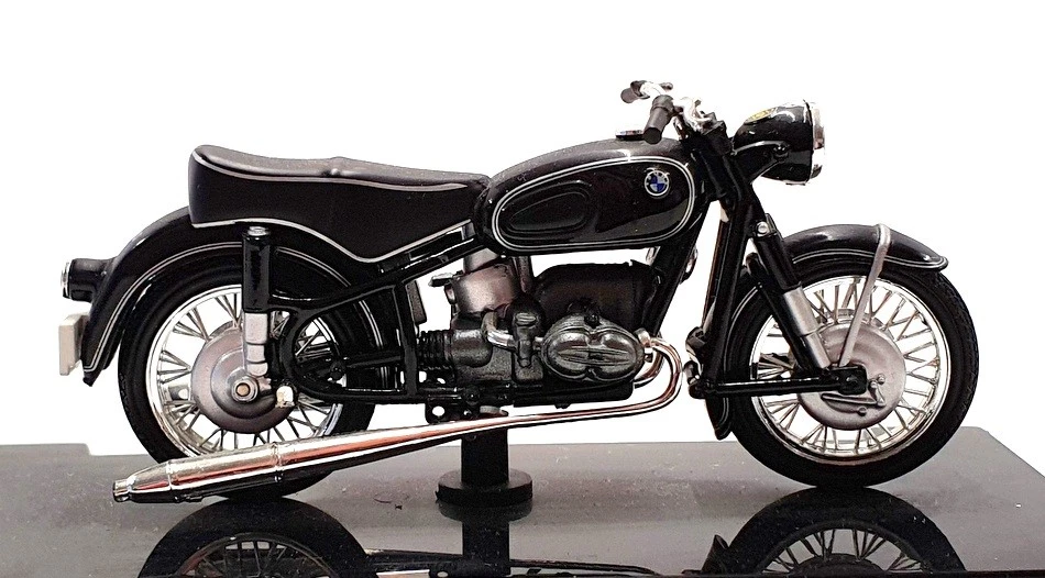 Atlas Editions 1/24 Scale 4 658 107 - BMW R69-S Motorbike - Black - Image 3 of 4