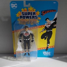 McFarlane Toys Superman Action Figure DC Super Powers Lord Black Suit Boxed Cape
