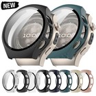 Coque PC+Verre Trempé pour Huawei Watch 5 42mm 46mm Coque Protection Ecran Intégrale