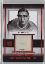 2016-17 Leaf ITG Used Game-Used Memorabilia Red Spectrum 4/5 Al Arbour HOF 0f4