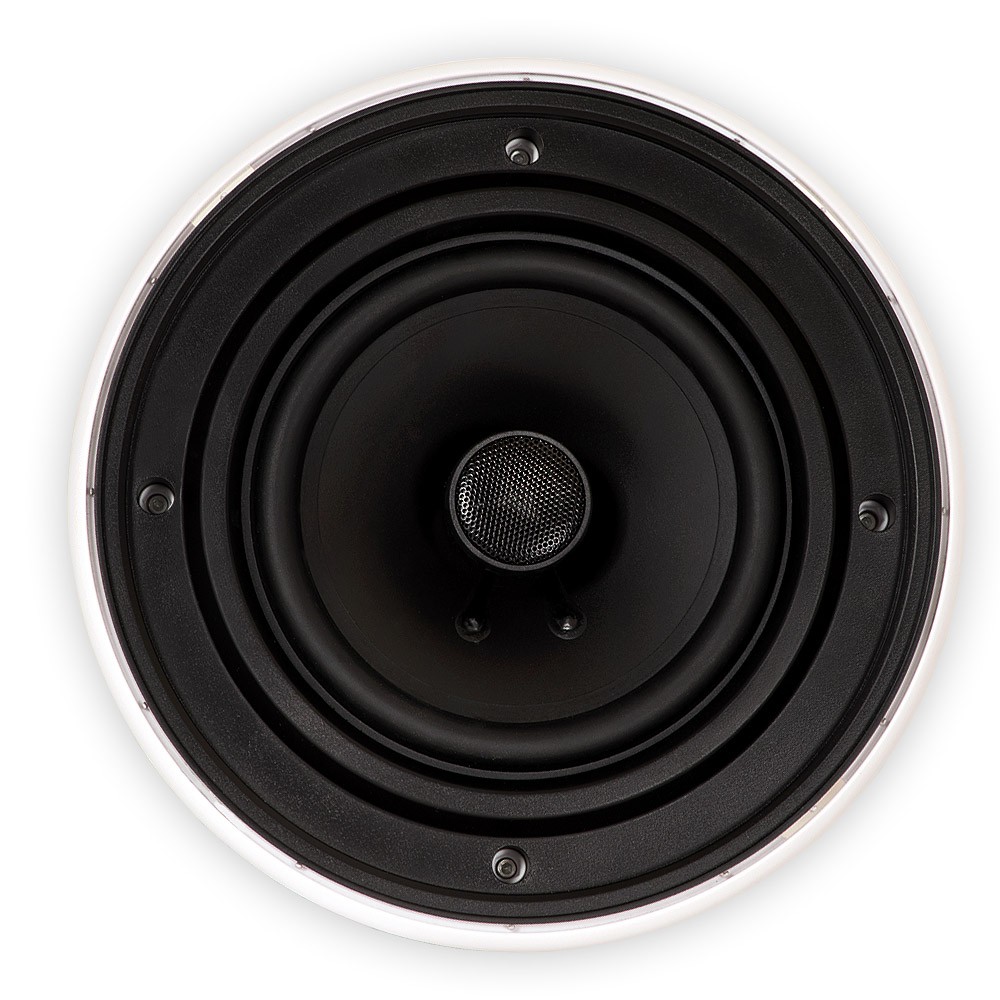 Theater Solutions TSQ670 Flush Mount 70 Volt Speakers with 6.5" Woofers Ceiling