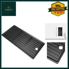 Professional 3 Burner Barbecue Griddle in Black - Perfect for Outdoor Cooking