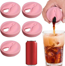 5Pcs Vagina-Shaped Silicone Soda Can Lid - Bachelor Party Novelty Gifts, Prank G