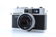  Ex 5 Konica C35 FD Silver 35mm Rangefinder Film Camera From Japan