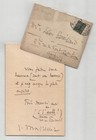 Jules Massenet - Lettre autographe signée à son gendre Léon Bessand - 1904