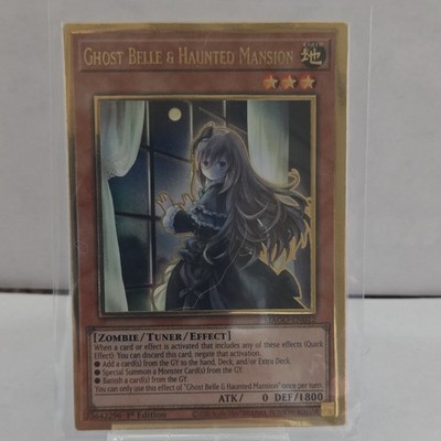 Ghost Belle & Haunted Mansion MAGO-EN012 Maximum Gold Effect Tuner Zombie