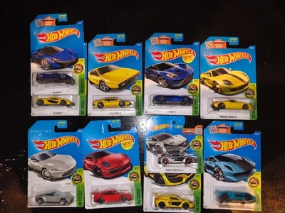 Hot Wheels Exotics 2016 Lot