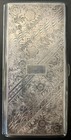 Vintage .950 Sterling Silver Cigarette Case 205 Grams