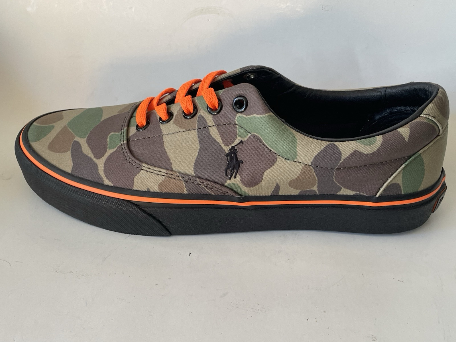 POLO RALPH LAUREN taglia 8 5 Keaton Pony sneaker casual atletica mimetica NUOVA