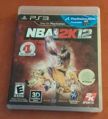 NBA 2K12 Sony PlayStation 3 PS3 2K Sports Take-two Interactive  Basketball