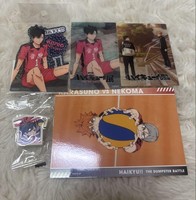 Haikyuu 10Th Anniversary Exhibition Clear Card Collectible Limited Edition