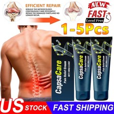 5PCS CapsaCare Neuropathy Massage Cream   Soothing Nerve Pain Relief 100g -US
