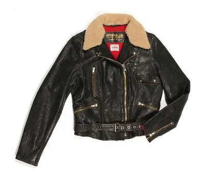 Edwin ''Airman'' Lederjacke von Jofama Schweden - 2011