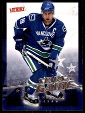 2008-09 Upper Deck Victory Stars of the Game Markus Naslund Vancouver Canucks