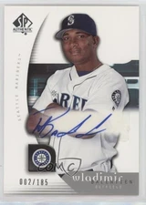 2005 Upper Deck SP Collection Authentic /185 Wladimir Balentien Rookie Auto RC