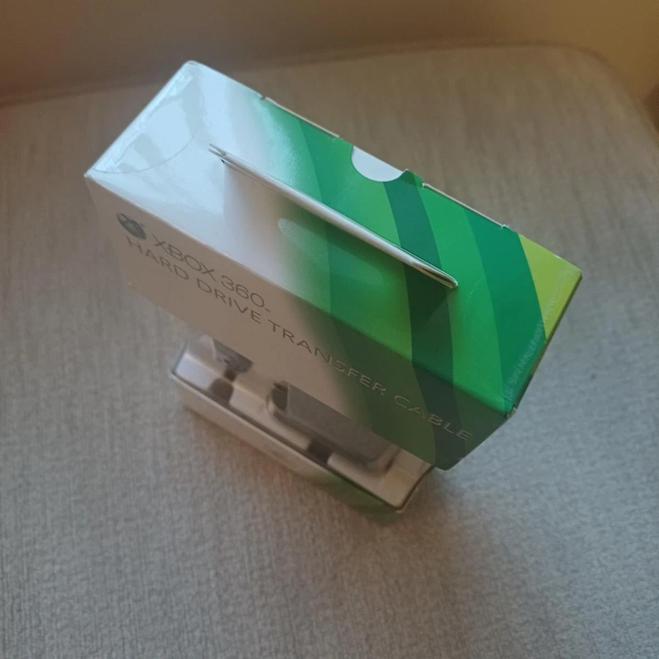 Official Microsoft Xbox 360 Hard Drive Transfer Cable - Brand New in Box - Image 3 of 4