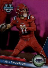 2023 Bowman University Chrome Casey Thompson #185 Pink Refractor 2M