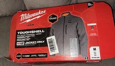 Hexon Technology Milwaukee M100G-20 M12 12V Heated TOUGHSHELL Jacket -Sz Med