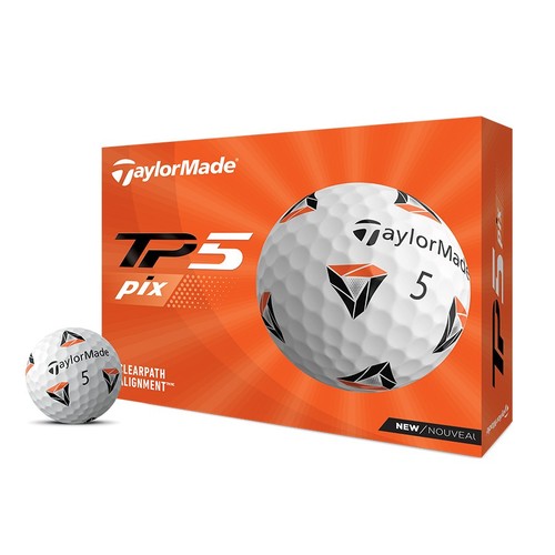 NEW TaylorMade TP5 Pix 2021 Golf Balls - Choose Quantity!