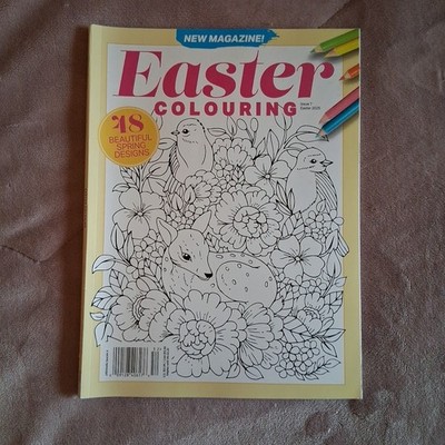Books - Advance Coloring Books - Easter - 48 Spring Designs