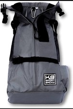 K9 Sport Sack Trainer - Medium, Iron Gate- Ideal for Dogs w/ 17-19    Back Length