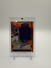 2024 Panini Certified - Freshman Fabric Mirror Signatures J.J. McCarthy #FMS-JMY