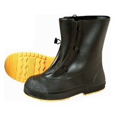 Servus 12" PVC Overshoes for Rain / Slush - 100 Waterproof SM, LG  XL 1 PR